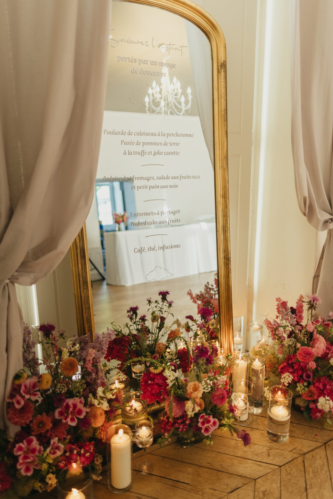 Mariage Lumières et fleurs