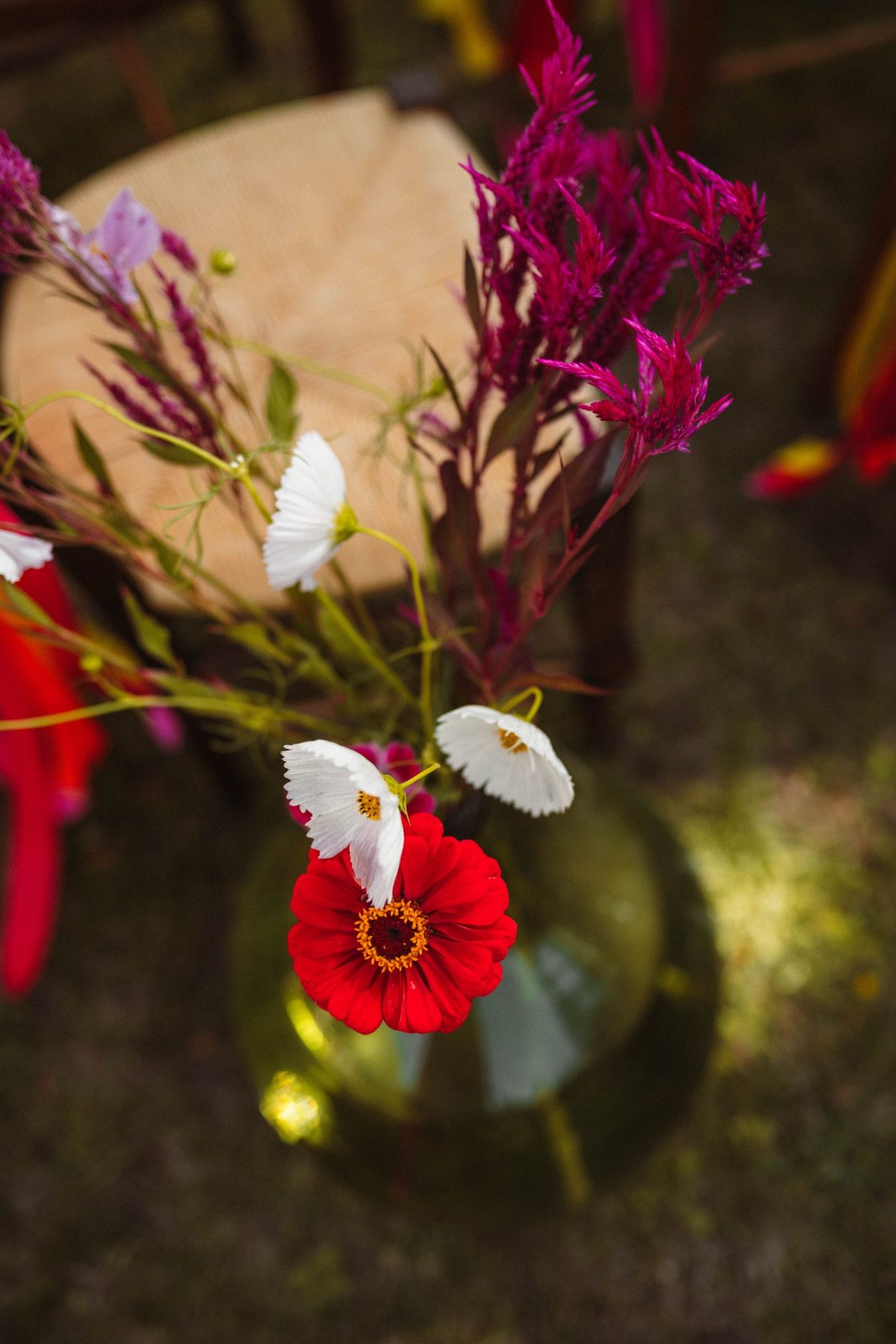 Déco colorée mariage