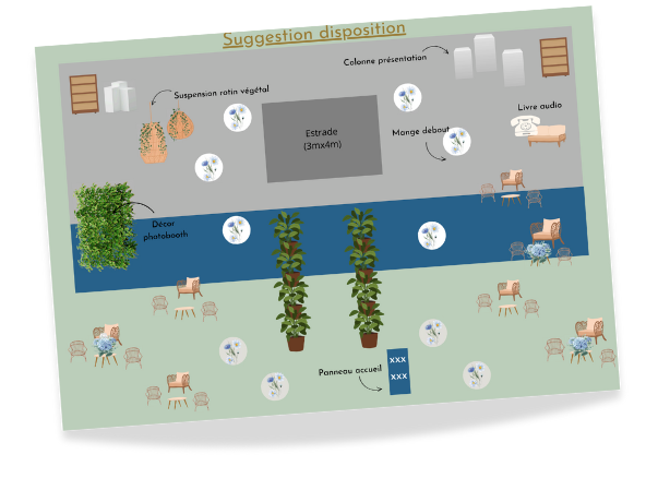 Décoration évènement Sartes