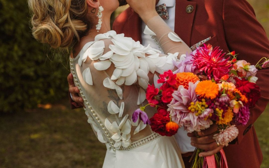 Décoration mariage cérémonie colorée