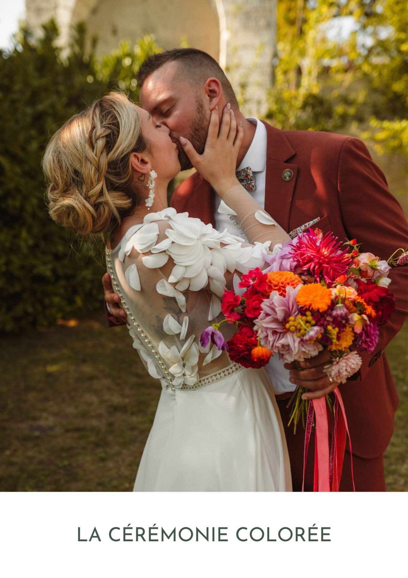 Décoration mariage colorée