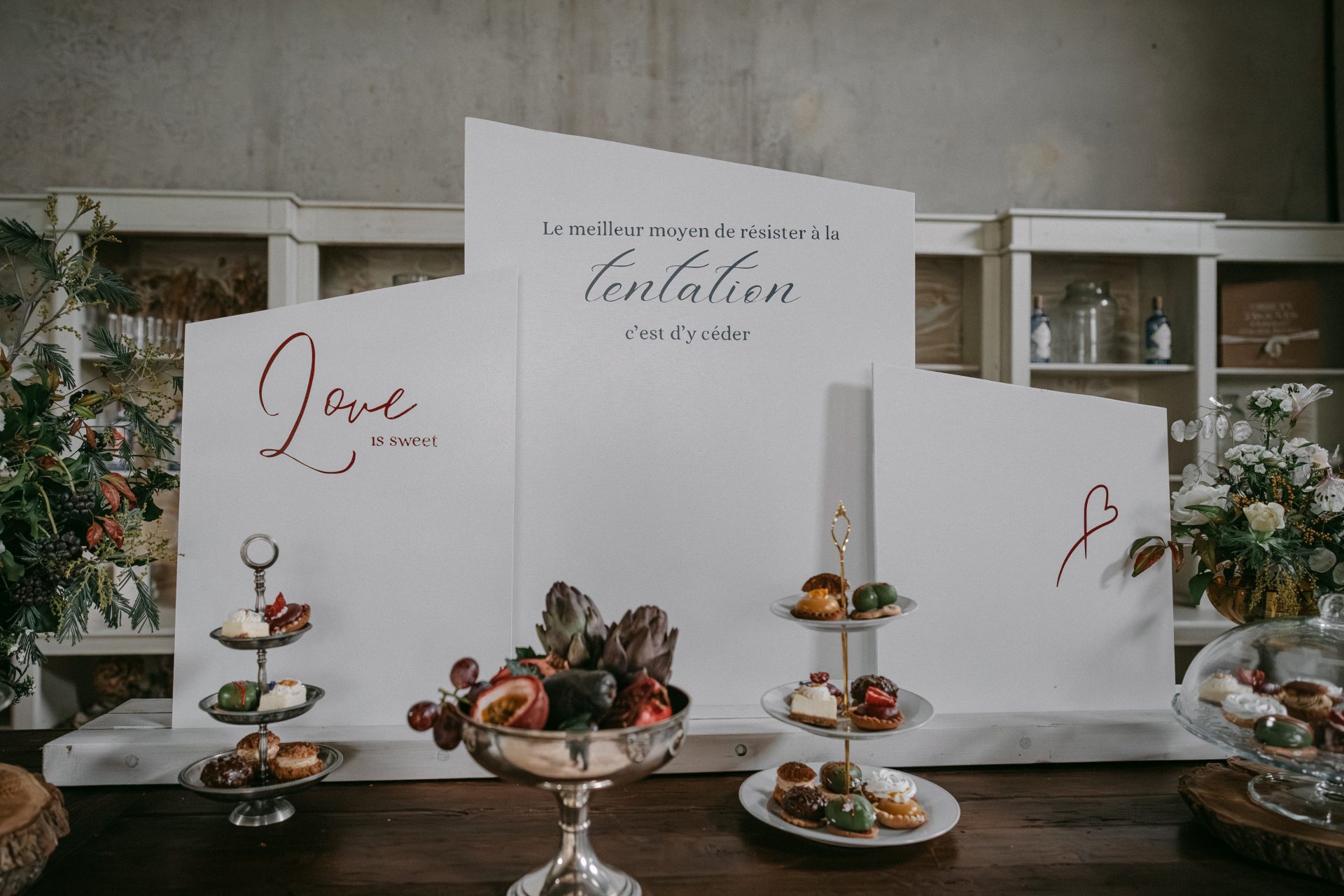 Décoratrice mariage hiver