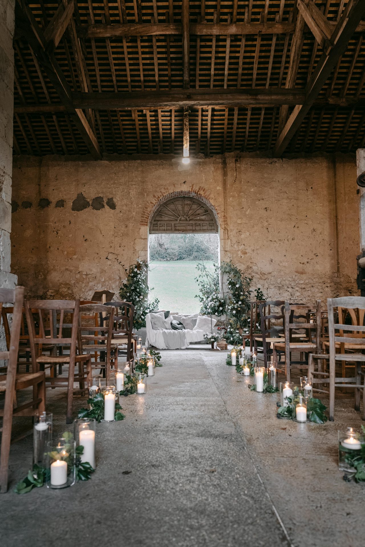 Allée cérémonie mariage